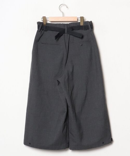 「Y-3」 クロップドパンツ X-SMALL グレー メンズの画像