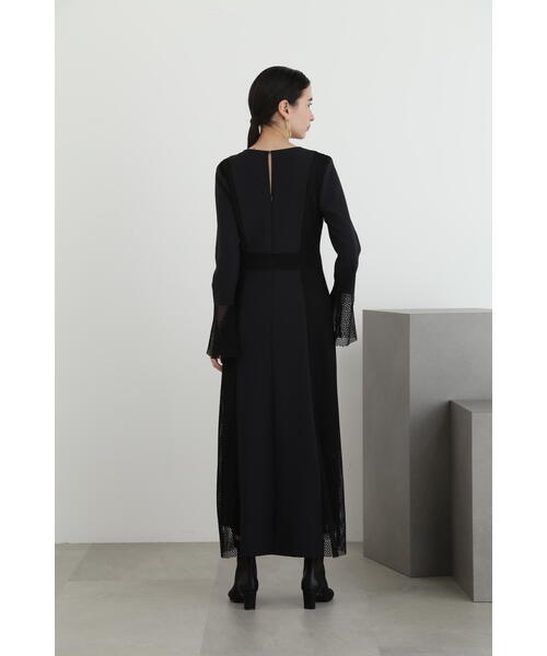 「JILL STUART」 長袖ワンピース 4 ベージュ レディース_4