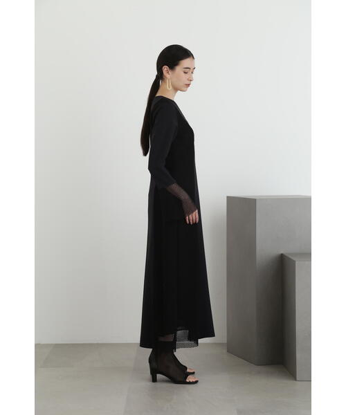 「JILL STUART」 長袖ワンピース 4 ベージュ レディース_5