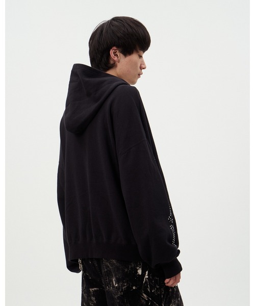 DISCOVERED（ディスカバード） パーカー HOTFIX BONE＆HEART PARKA