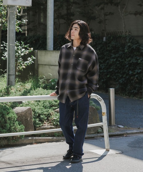 「Gramicci」 デニムパンツ S ライトブルー メンズの画像