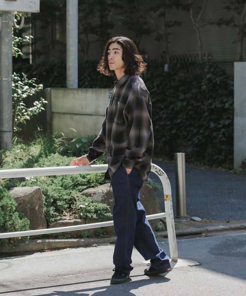 「Gramicci」 デニムパンツ S ライトブルー メンズの画像