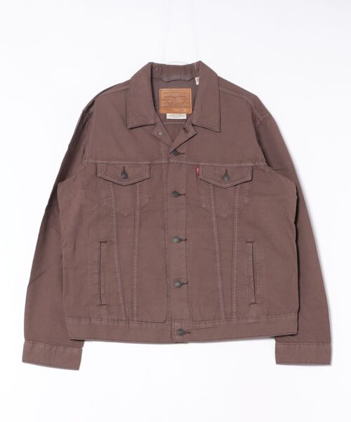 「Levi's」 デニムジャケット S ブラウン メンズの画像
