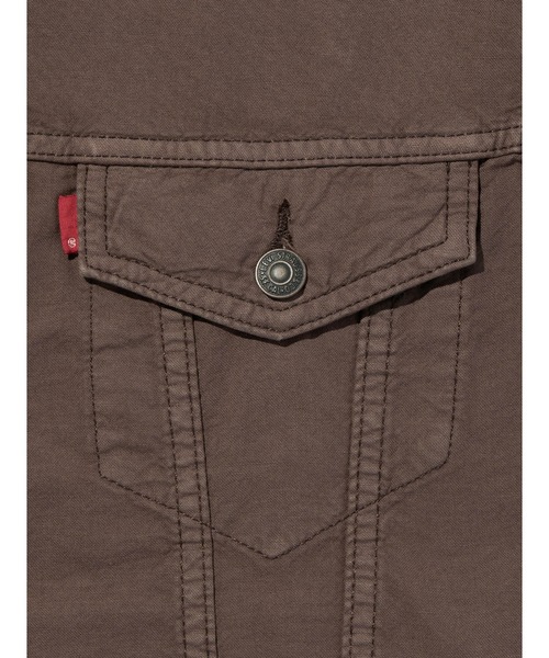 「Levi's」 デニムジャケット S ブラウン メンズの画像