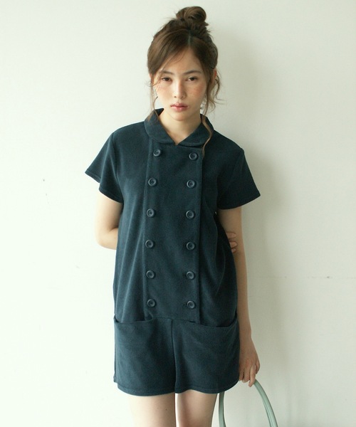 u*！様 igi / イジ BABY DOUBLE FRONT ROMPER ネ レディース u*！様 igi / イジ BABY DOUBLE FRONT ROMPER ネ