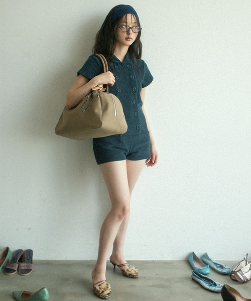 u*！様 igi / イジ BABY DOUBLE FRONT ROMPER ネ レディース u*！様 igi / イジ BABY DOUBLE FRONT ROMPER ネ