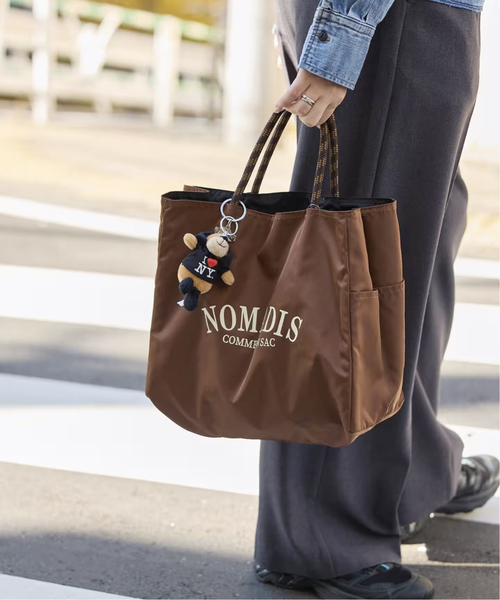 「NOMADIS」 ハンドバッグ FREE ブラウン レディース_画像3