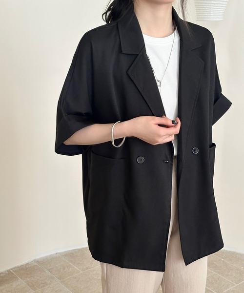 DAY CLOSET ジャケット テーラードジャケット 「ゆるっと羽織れて
