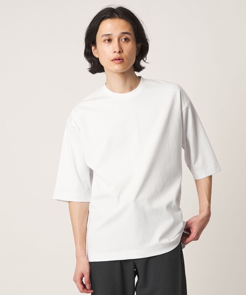 A DAY IN THE LIFE tシャツ クリア ポンチ リラックス 5分袖