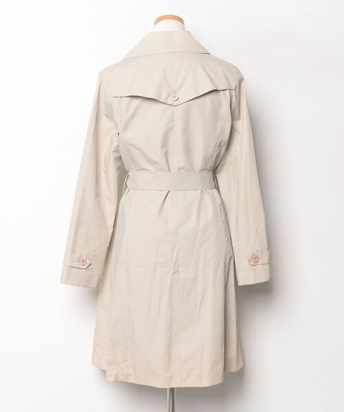 「NATURAL BEAUTY BASIC」 トレンチコート M ベージュ レディース_画像2