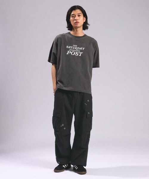 RAGEBLUE（レイジブルー） ワイドパンツ カーゴパンツ Cotton Linen