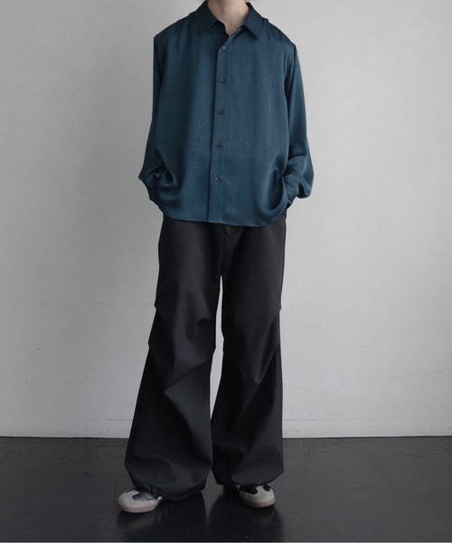 「Casper John」 長袖シャツ X-SMALL パープル メンズ_画像6