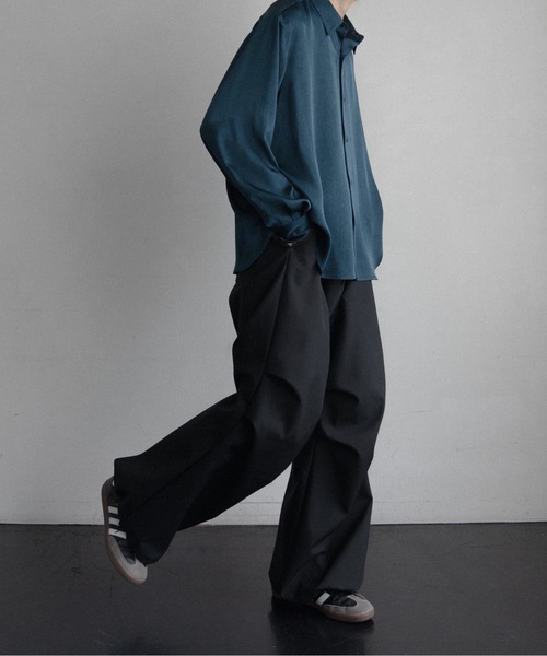 「Casper John」 長袖シャツ X-SMALL パープル メンズ_画像8
