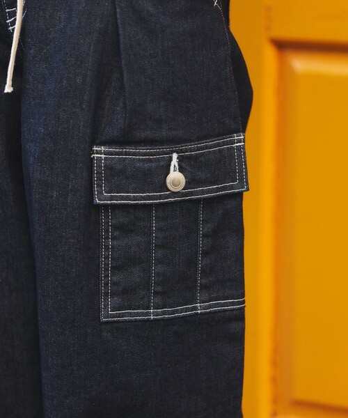 「FREAK'S STORE」 カーゴパンツ SMALL オリーブ レディース_画像7