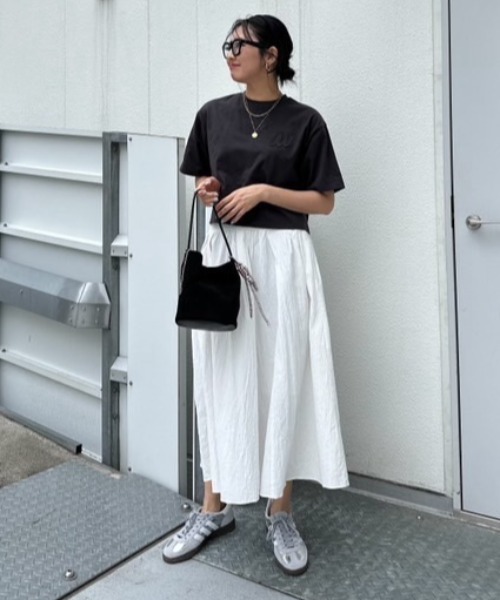 「Mila Owen」 半袖Tシャツ FREE ホワイト レディース_画像7