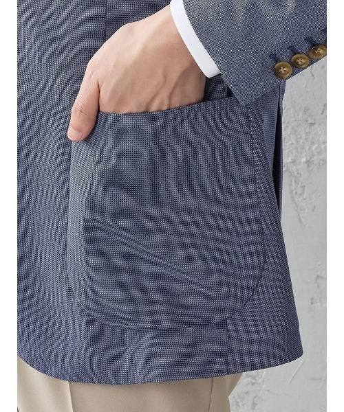 Soffitto 美品 グレー テーラードジャケット Perfect Suit FActory（パーフェクト スーツ ファクトリー
