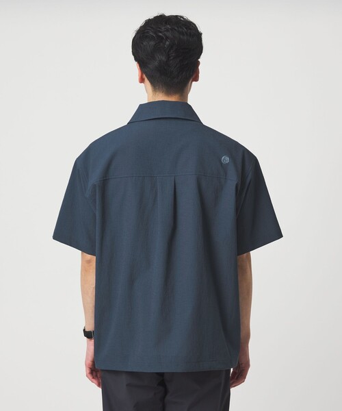 【新品】ムータマリン　ゴルフ　ハーフジップ　半袖シャツ　メンズLサイズ Marmot（マーモット） シャツ 「別注」「Marmot」ハーフジップ 半袖