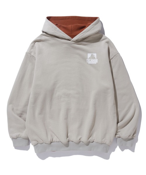 「XLARGE」 プルオーバーパーカー X-LARGE ブラウン メンズ_画像7