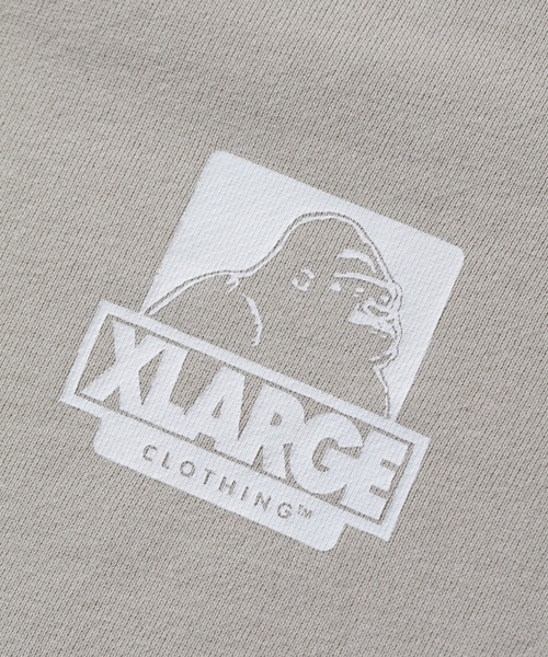 「XLARGE」 プルオーバーパーカー X-LARGE ブラウン メンズ_画像9