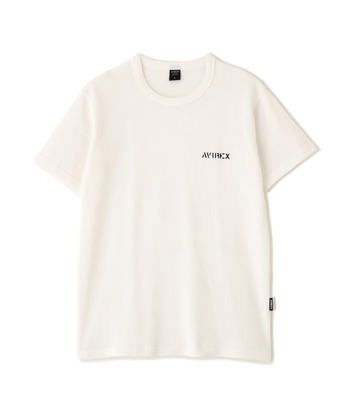 AVIREX（アヴィレックス） tシャツ 「WEB＆DEPOT限定」WAFFLE CREW
