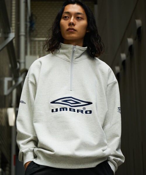 umbro（アンブロ） スウェットカットソー MEDIUM グレー メンズ 