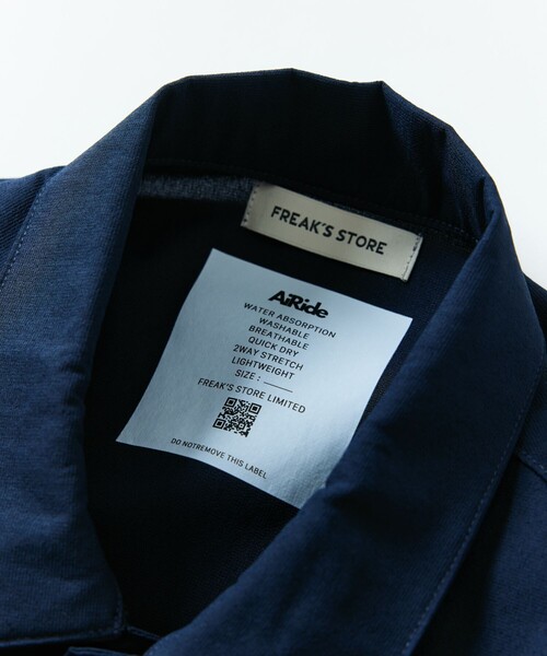 「FREAK'S STORE」 半袖シャツ MEDIUM ブラック メンズ_画像7