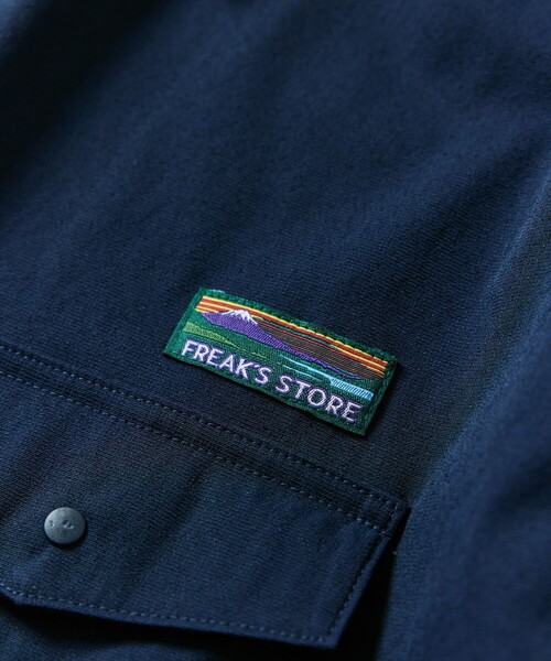 「FREAK'S STORE」 半袖シャツ MEDIUM ブラック メンズ_画像9