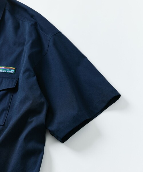 「FREAK'S STORE」 半袖シャツ MEDIUM ブラック メンズ_画像10