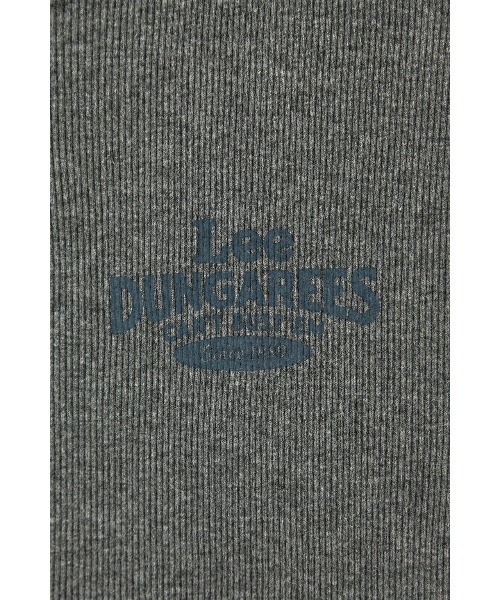 「ALEXIA STAM」 「Lee」半袖Tシャツ M チャコールグレー レディース_画像4