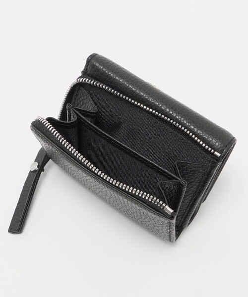 GIANNI CHIARINI ブラック三つ折り財布 GIANNI CHIARINI（ジャンニ キアリーニ） 財布 「GIANNI CHIARINI」三