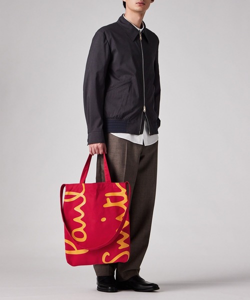Paul Smith（ポール・スミス） トートバッグ 大きめ “Cropped Logo