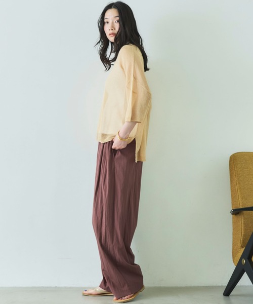 「DOUX ARCHIVES」 イージーパンツ FREE ピンク レディース_画像8