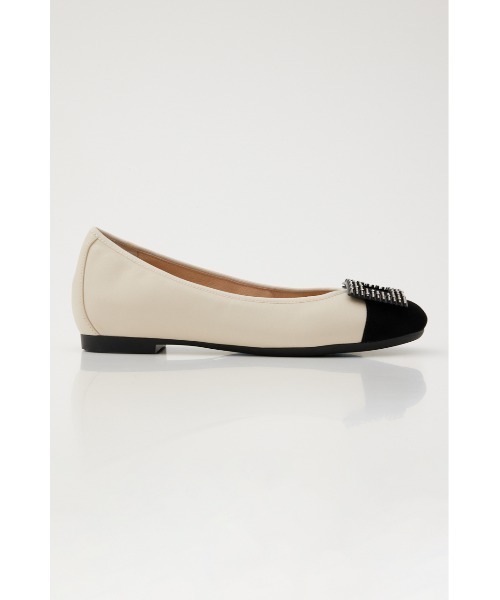 「STACCATO」 フラットパンプス 24cm シルバー系その他 レディース_画像4