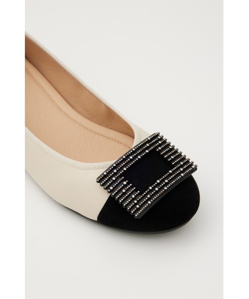 「STACCATO」 フラットパンプス 24cm シルバー系その他 レディース_画像6