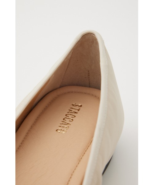 「STACCATO」 フラットパンプス 24cm シルバー系その他 レディース_画像8