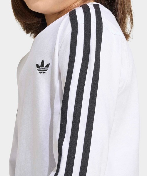 adidas（アディダス） adidas tシャツ スリーストライプス 長袖 T
