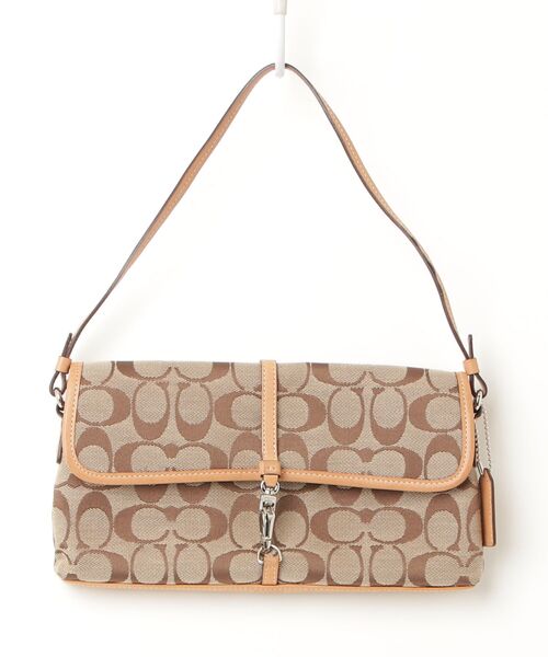 COACH 刺繍アート ハンドバッグ ベージュ COACH（コーチ） ハンドバッグ - ベージュ レディース : ZOZOTOWN