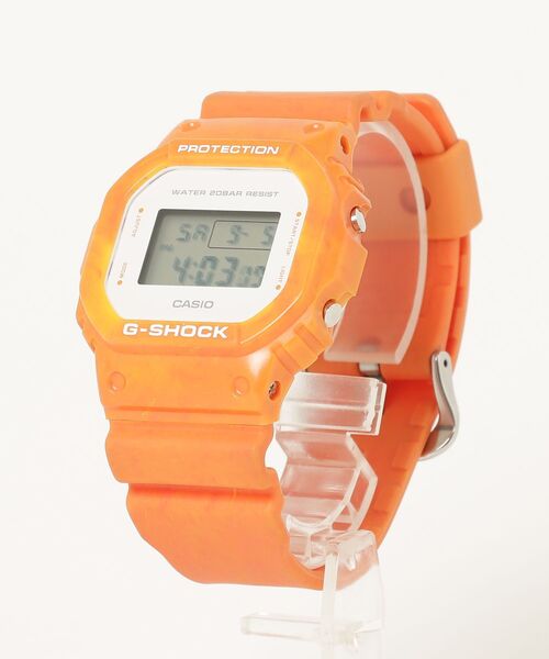 CASIO G-SHOCK デジタル腕時計 本体 オレンジ G-SHOCK 「G-SHOCK」 デジタル腕時計 - オレンジ レディース