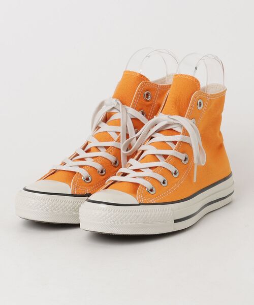 【新品】コンバース　ハイカット２３cm CONVERSE（コンバース） ハイカットスニーカー 23cm オレンジ