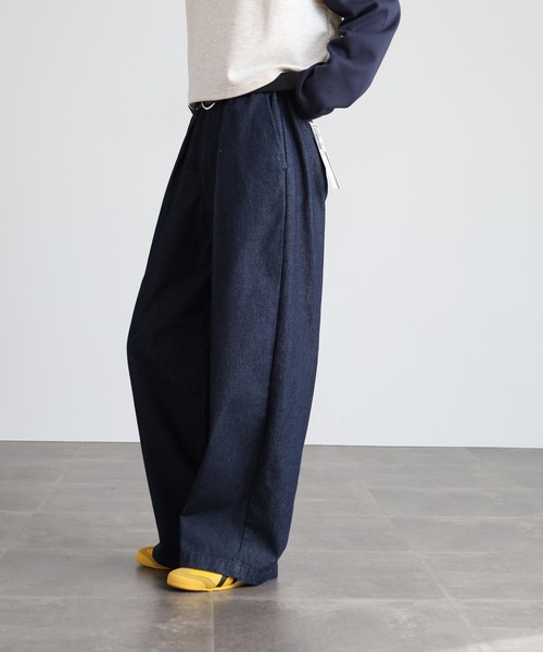「SUGGESTION」 デニムパンツ L ブラック メンズ_画像2