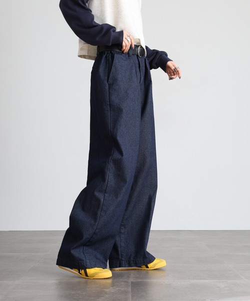 「SUGGESTION」 デニムパンツ L ブラック メンズ_画像4