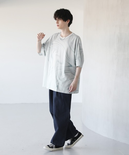 NEW】ビッグニヒルガールTシャツ ブラックor ホワイト - 鬼阿弥
