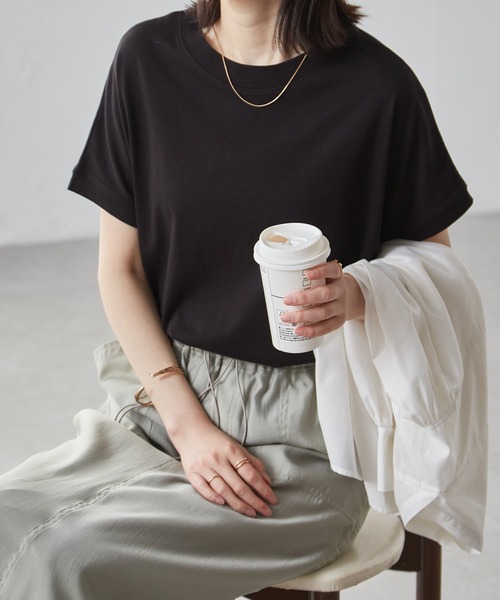 RANAN tシャツ 「Beautiful Cotton 綿100％」UVカット/接触冷感