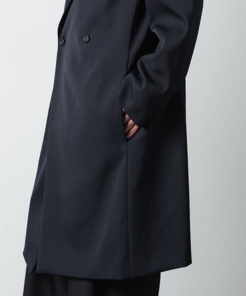 ATO（アトウ） チェスターコート コート crease double short coat
