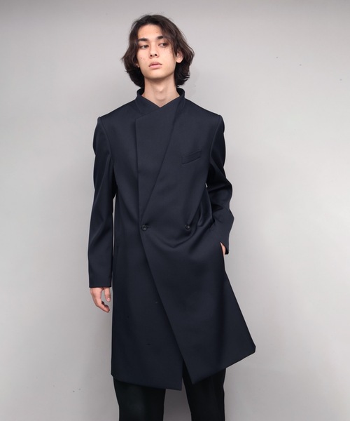 ATO（アトウ） チェスターコート コート crease double short coat