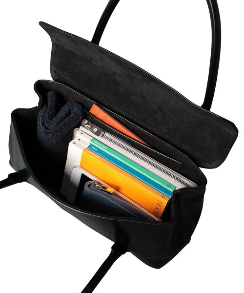 美品✨HIROFU ヒロフ ベリーナ 本革 レザー フォーマル バッグ 黒 希少 ベリーナ】レザーハンドバッグ S 本革 ミニバッグ フォーマルバッグ