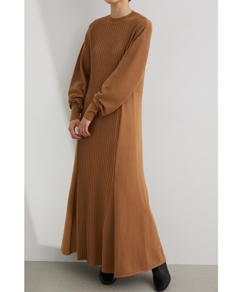 ワンピース リブパネルフレアニットワンピース Zozotown Paypayモール店 通販 Paypayモール