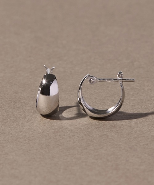 JUPITER ピアス 入学式 「K10」プランプフープピアス/ユニセックス