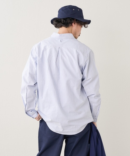 シャツ ブラウス 【GEVACO / ゲバコ】オックスフォードショールカラープルオーバー長袖シャツ|ZOZOTOWN |17
