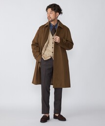ステンカラーコート コート SHIPS: LORO PIANA FABRIC ストーム システム ステンカラー コート メンズ｜ZOZOTOWN Yahoo!店